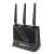 ASUS RT-BE86U WLAN-Router, schwarz, Rückansicht, Anschlüsse sichtbar