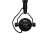 Shure SM7B dinamikus mikrofon, fekete, stúdió mikrofon, hátulnézet