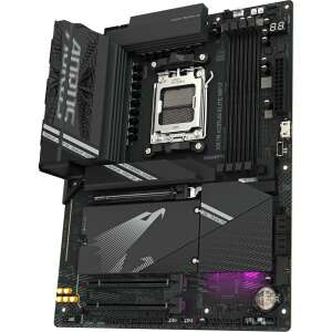 GIGABYTE AORUS X870 Elite WIFI 7 angled view - Motherboard