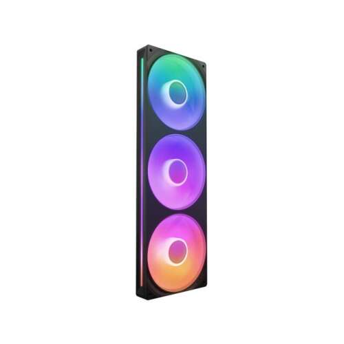 NZXT RF-U36HF-B1 36cm RGB számítógép hűtőrendszer, oldalnézet