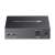 TP-Link Omada DS105GP 5-Port Gigabit Desktop Switch with 4-Port PoE+, black network switch, back view