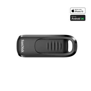 SanDisk Ultra Dual Drive Luxe USB flash meghajtó, 64 GB, fekete, USB-C és USB-A csatlakozókkal - SanDisk
