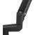 One For All DM 4210 Doppel-Monitor-Tischhalterung, schwarz, Nahaufnahme des verstellbaren Arms