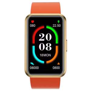 Pametni sat Blackview R5, Narančasta, Fitness tracker, Monitor otkucaja srca, Monitor kisika u krvi, Tracker sna, Tracker aktivnosti - Pametni uređaj