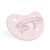 PhysioSoft Silikon-Schnuller für Babys von 0-6 Monaten, rosa Farbe, Unteransicht