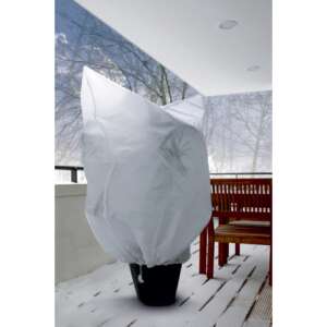 Növényvédő zsák  cipzárral és behúzó zsinórral, 1x1,4m – 2db/csomag