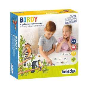 Beleduc Birdy matching colours with the birds game for kids ages 4 and up - Developmental Toy for Preschooler