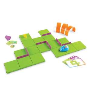 STEM Learning Resources Code & Go Robot Mouse Activity Set, maze with robot mouse, coding cards, and maze pieces - Developmental Toy for Preschooler