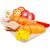 New Classic Toys wooden play food set with cutting board and knife