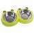 Double Cat Dog Metal Food Bowl 0.175lx 2 108710852