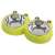 Double Cat Dog Metal Food Bowl 0.175lx 2 108710852