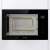 Gorenje BM251SG2BG black built-in microwave oven with open door