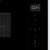 Gorenje BM251SG2BG built-in microwave oven, black, control panel close-up