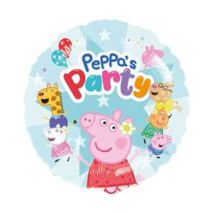 Peppa Pig Party 43cm Folienballon mit Peppa Pig und ihren Freunden - Luftballons