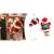 Climbing Santa Claus Christmas decoration, animated, singing, battery operated, hanging on a chain