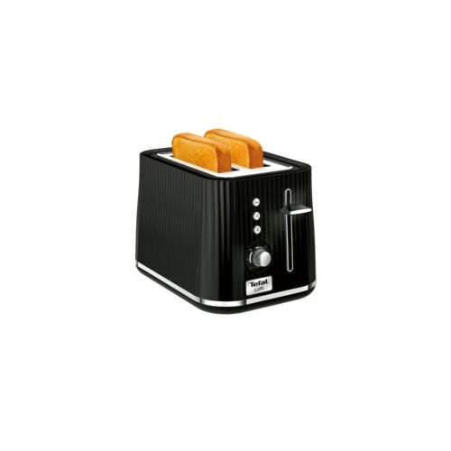 Tefal Loft Black Toaster with Toast, 2-Slice
