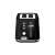 Tefal Loft 2-slice toaster, black, front view