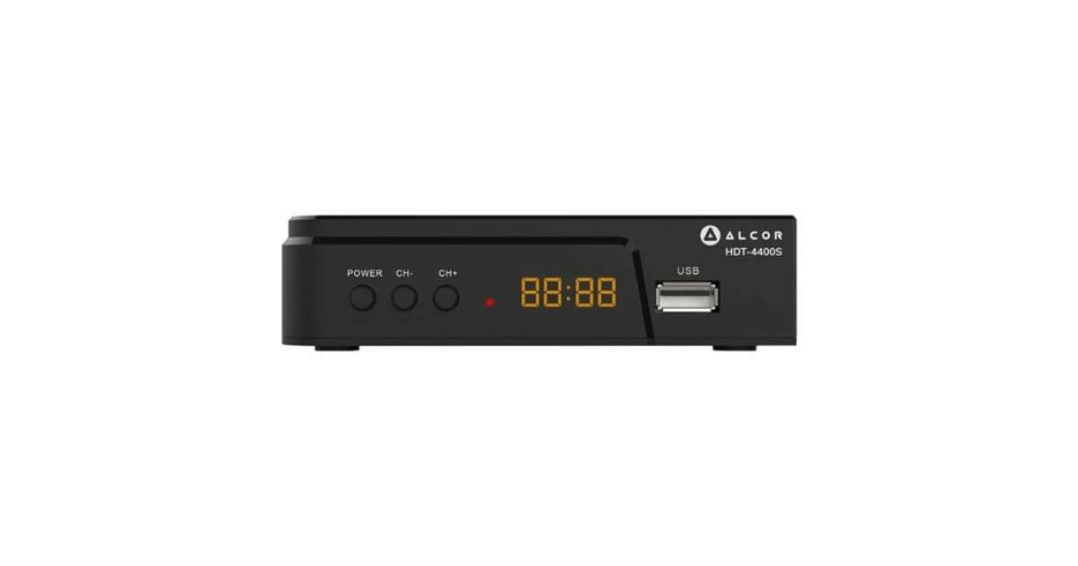 Strong SRT8213 DVB-T Set-Top Box, Black