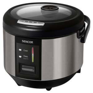 Sencor SRM1890SS rice cooker, silver and black - Sencor Rice Cooker