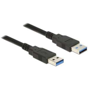 Delock USB 3.0 (M) - USB 3.0 (M) 2m fekete USB kábel 39218077 