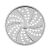 Girmi RB90 MastroChef Food Processor grating disc