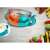 Neno Polpo baby and toddler octopus shaped dinnerware set, 3 bowls, 2 spoons, 2 forks, lids, suction base, heating and cooling function