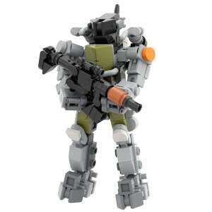 Akciórobot építő készlet - 164 darabos robot építő készlet, 164 darab, robot figura, akciófigura, építsd meg saját robotodat, robot játék - Nonbrand Interaktív gyerek játék