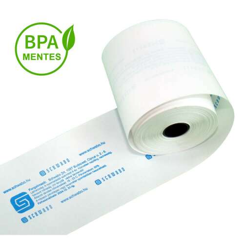 57mm x 28m BPA free cash register paper roll, Schwabo brand