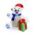 Inflatable polar bear - 120 cm - IP44 - 6 LED - 100 - 240 V 144944343
