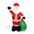 180cm Inflatable Santa Decoration with LED lights, waving