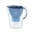 Brita Marella water filter pitcher with electronic display, blue