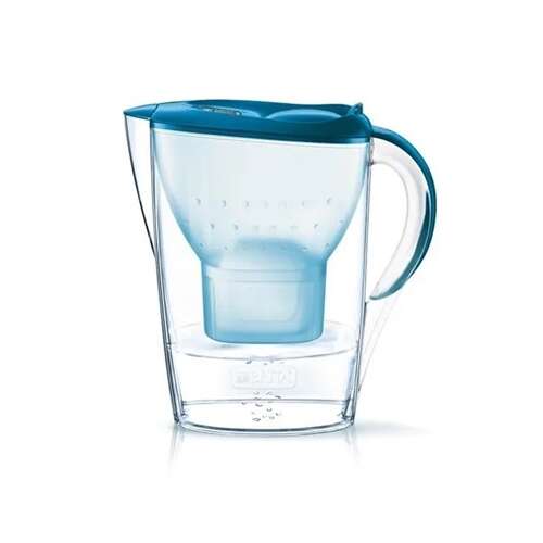 Brita Marella water filter jug, blue, 2.4L capacity