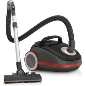 Gorenje VCEA22GPLBKCY vacuum cleaner, black and red, with hose and floor nozzle - Home & Garden