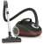 Gorenje VCEA22GPLBKCY vacuum cleaner, black and red, with hose and floor nozzle