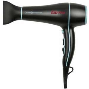 Girmi PH46 professional hair dryer, black with blue accents - Hair dryer