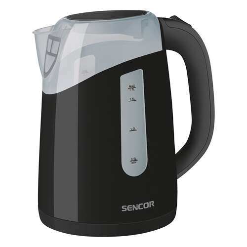 Sencor SWK 1701BK electric kettle, black, 1.7L, 2200W