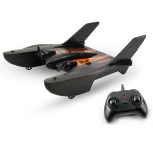 iUni FX815 remote control airplane, black and orange, with 2.4GHz remote control - Remote control vehicle
