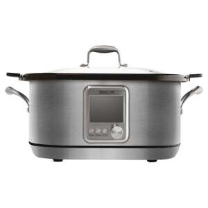 Sencor SPR 7200SS slow cooker, stainless steel, digital display, 8 programs - Electric Cookware