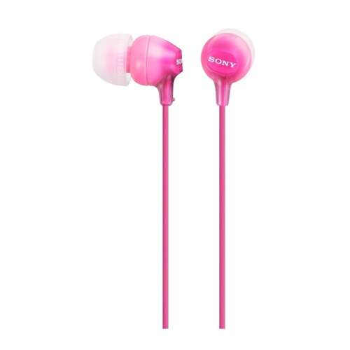 Sony MDR-EX15LP vezetékes fülhallgató, rózsaszín