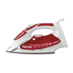 Parná žehlička Girmi ST50 2200W s červeno-bielym dizajnom - Girmi