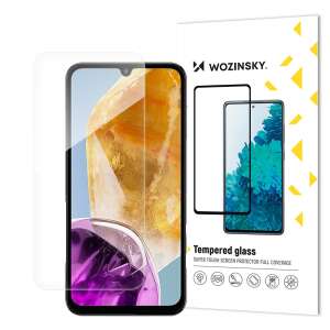 Wozinsky Panzerglas Displayschutz für Samsung Galaxy M15, Vollbildabdeckung, 9H Härte - Wozinsky