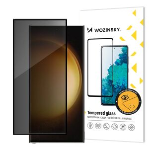 Wozinsky Privacy Panzerglas für Samsung Galaxy S24 Ultra mit Verpackung und Displayschutzfolie - Wozinsky