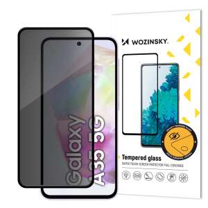 Wozinsky Privacy Glass edzett üveg képernyővédő a Samsung Galaxy A35 5G-hez, 2 db-os csomag - Wozinsky