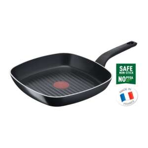 Tefal Simply Clean grill serpenyő, 28x26cm, tapadásmentes, biztonságos, PFOA mentes, Franciaországban készült - Tefal