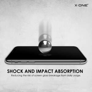X-One iPhone 16 Pro Max képernyővédő, ütésálló, ütéscsillapító, edzett üveg - X-ONE
