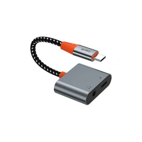 Adapter audio WiWU LT10 Type-C - Type-C/3.5mm jack 108742795