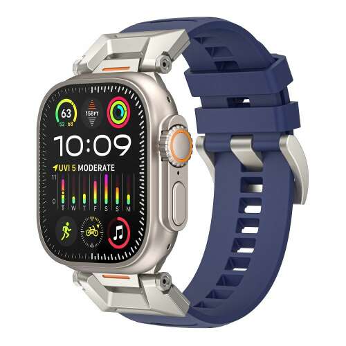 WiWU Urban Óraszíj - Apple Watch - Sötétkék - 42/44/45/49mm