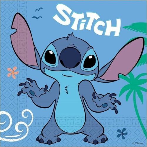 Disney Lilo és Stitch Szalvéta - 20 db, 33x33 cm