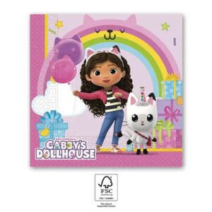 Gabi babaháza szalvéta, 20 darabos parti kellék - Szalvéta