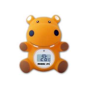 Momert digitális Víz-és Szobahőmérő - Víziló #narancssárga